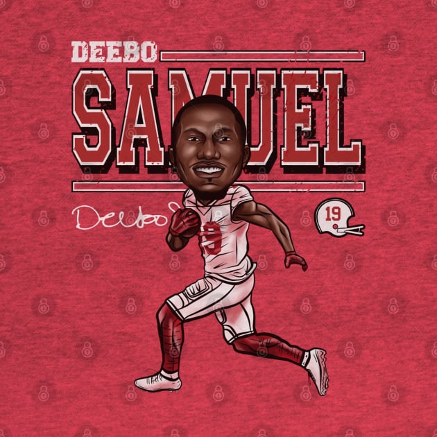 Deebo Samuel San Francisco Cartoon by Buya_Hamkac